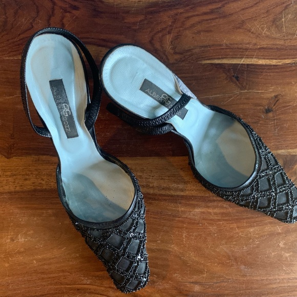 Cocktail shoes, black 37.5 (7US) - Picture 3 of 4